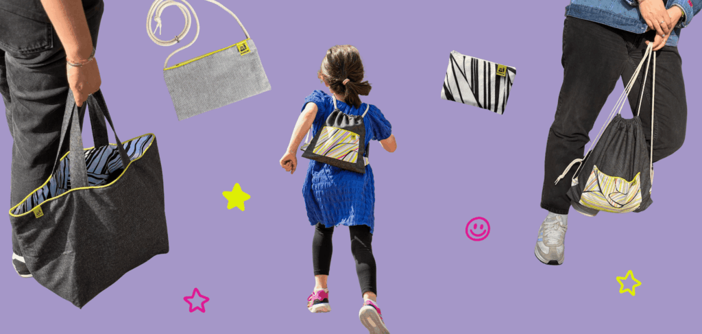 les sacs à tout Happy Go sac à dos, cabas, pochette